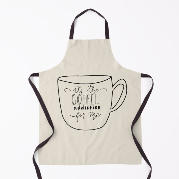 Item preview, It’s the Coffee Addiction for me Handlettering designed and sold by Shelby MacAnanny.