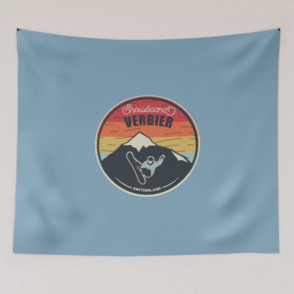 Item preview, Retro Snowboard Verbier Switzerland designed and sold by Dan66.