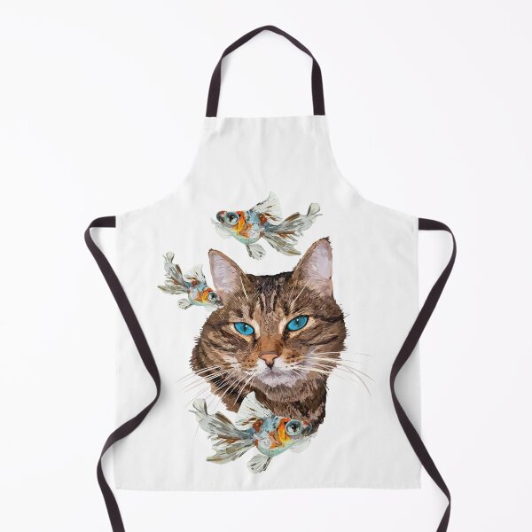 Item preview, Cat and fish designed and sold by obscurite.