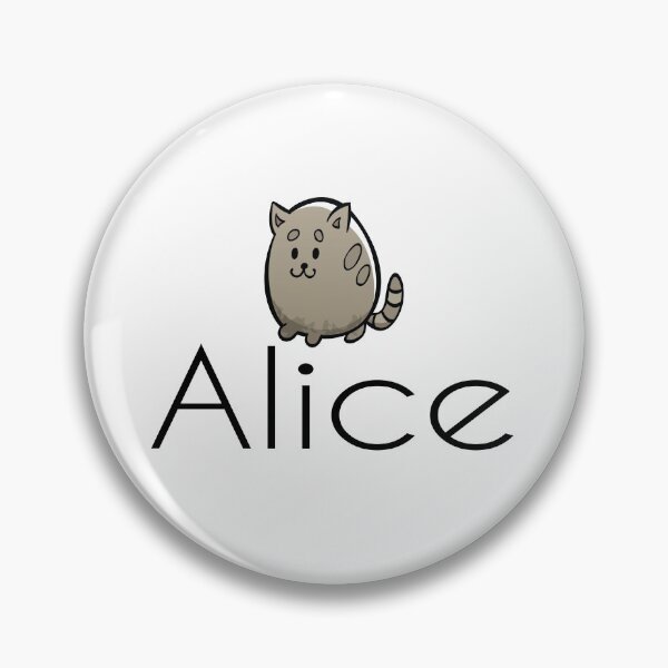 Artikelvorschau, Alice, süßer Katzenname entworfen und verkauft von ProjectX23.