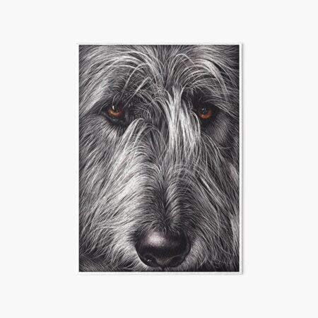 Wolfhound Art Board Print