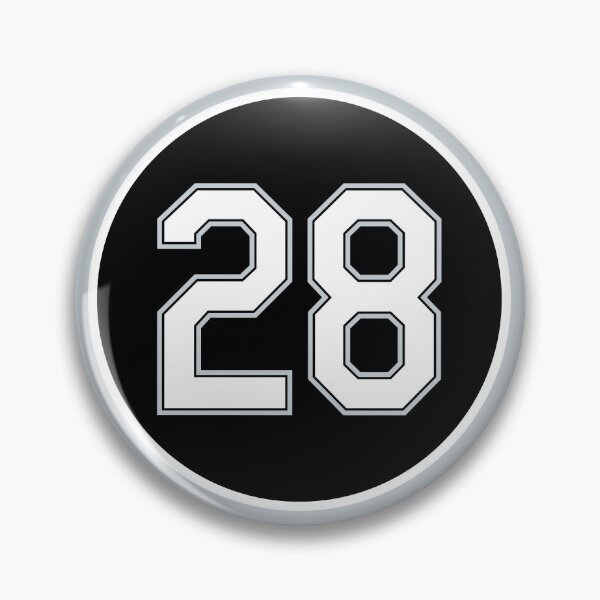 Item preview, Leury Garcia #28 Jersey Number designed and sold by StickBall.