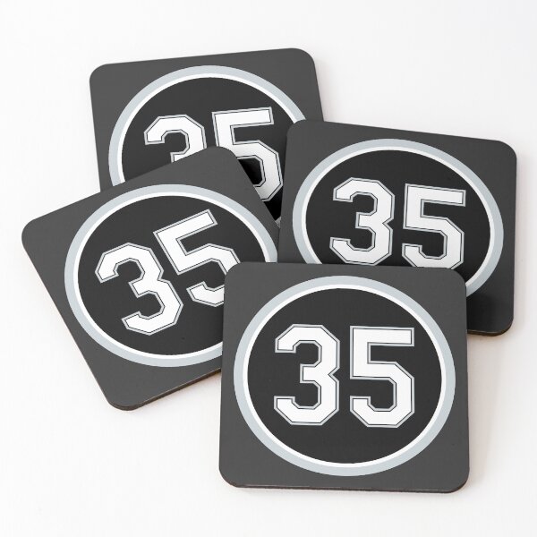 Item preview, Frank Thomas #35 Jersey Number designed and sold by StickBall.
