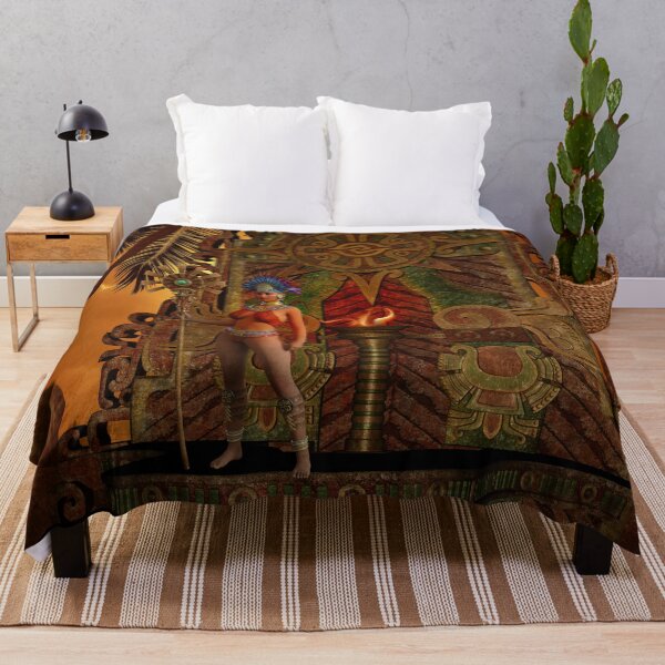 Item preview, Fantasy maya temple in the sunset designed and sold by nicky2342.