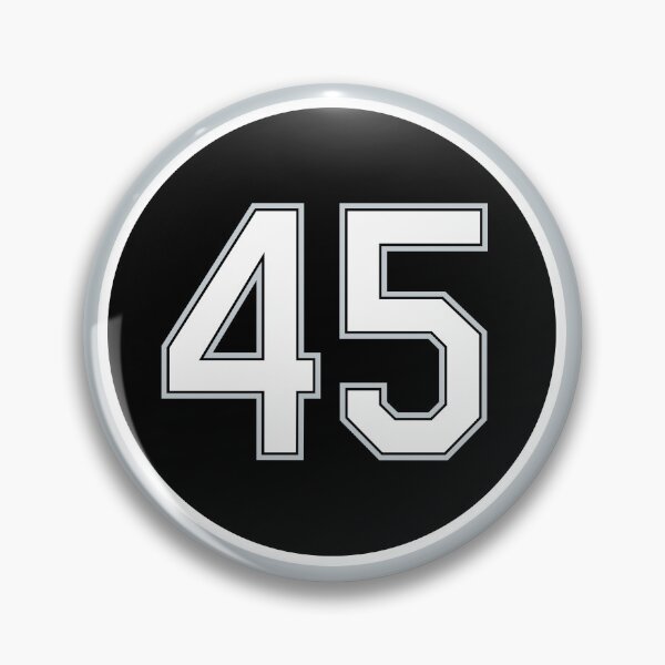 Item preview, Michael Jordan #45 Jersey Number designed and sold by StickBall.