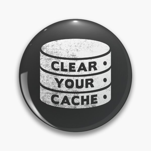 Item preview, Clear Your Cache - IT Tech Humor designed and sold by Ric Gilar.