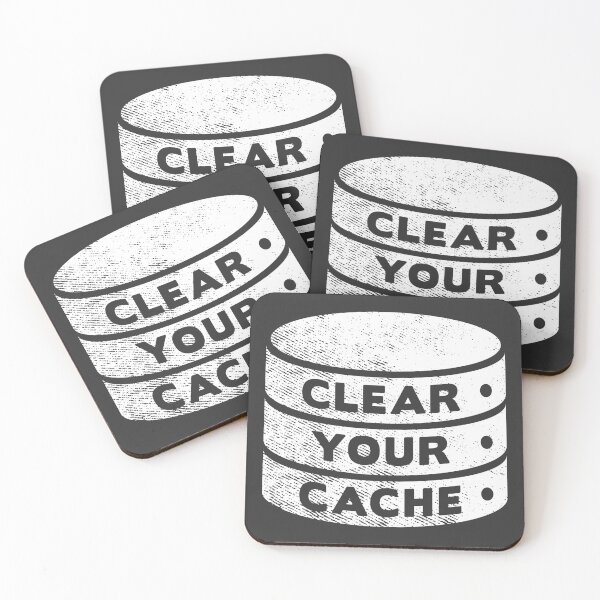 Item preview, Clear Your Cache - IT Tech Humor designed and sold by Ric Gilar.