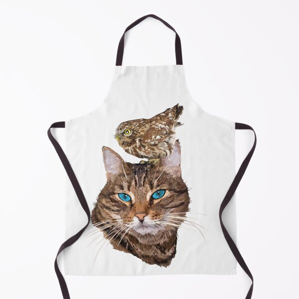 Item preview, Cat and owl designed and sold by obscurite.
