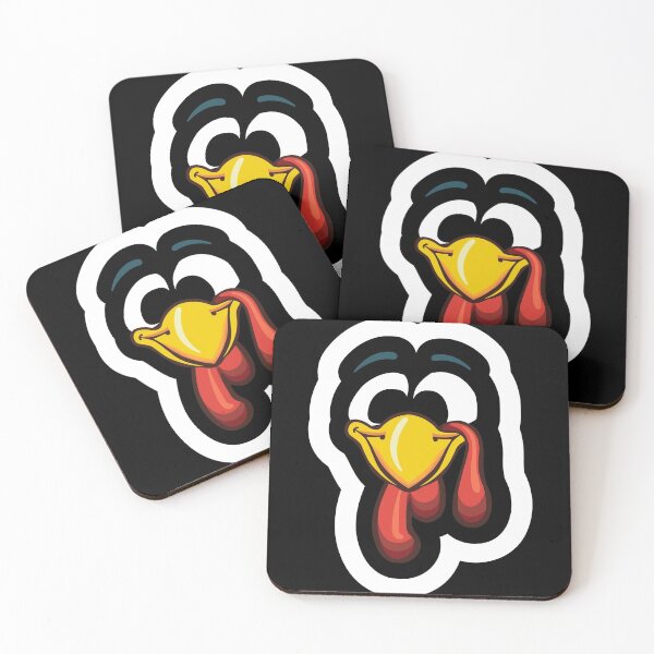 Item preview, Thanksgiving Day Turkey Funny Cartoon Face designed and sold by el-em-cee.