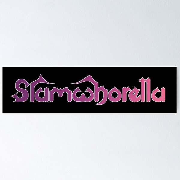 Item preview, Slamwhorella: Hair Metal Logo (Night Songs Font) designed and sold by Jessie Slamwhorella.