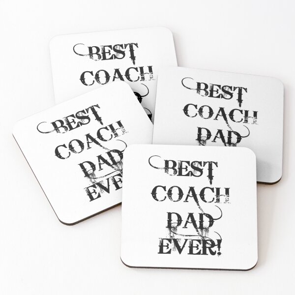 Item preview, Best Coach Dad Ever designed and sold by Ogrelink.