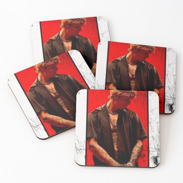 Justin Bieber Street Design Posavasos (lote de 4)