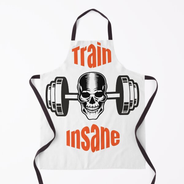 Item preview, Train Insane Skull Head designed and sold by RedTop Tees.