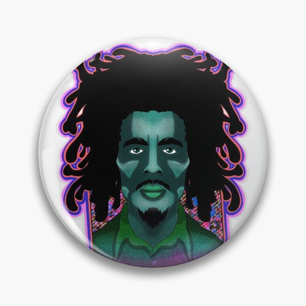 Artikelvorschau, RASTA TRIPPY REGGAE BOB - Blau entworfen und verkauft von HeadHeavyDesign.