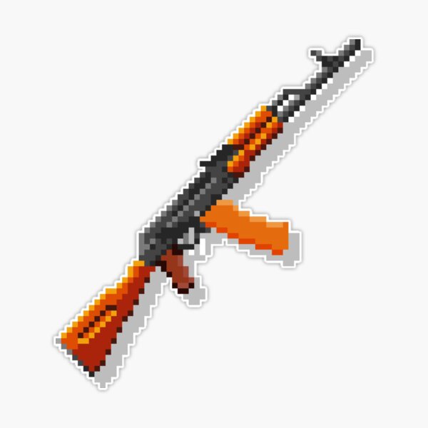AK-74 5.45x39 Pixel Art