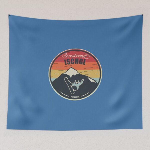 Item preview, Retro Snowboard Ischgl Austria designed and sold by Dan66.