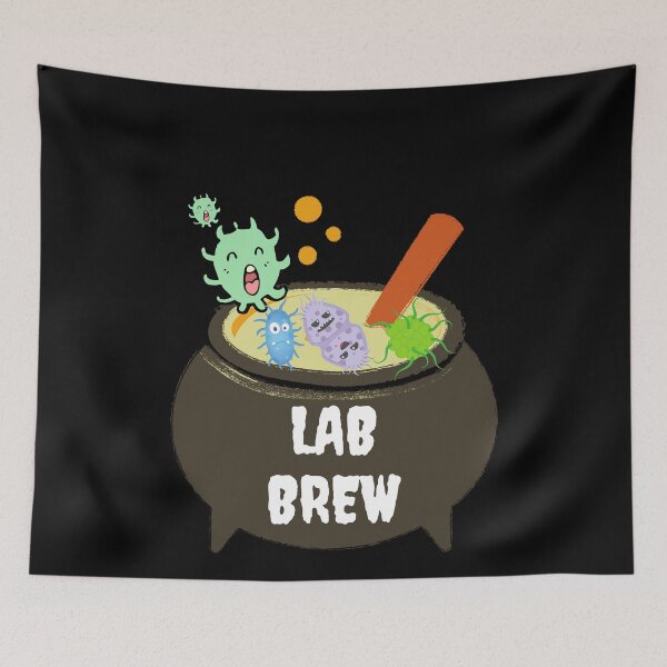 Item preview, LAB BREW HALLOWEEN WITCHES   Micro/Microbiology designed and sold by Hippiesole.