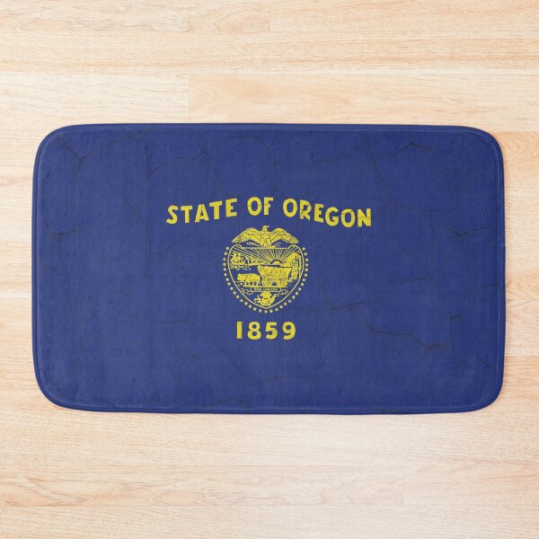 Item preview, Oregon Flag Grunge Wall designed and sold by TRowanDesign.