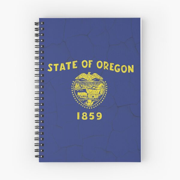 Item preview, Oregon Flag Grunge Wall designed and sold by TRowanDesign.