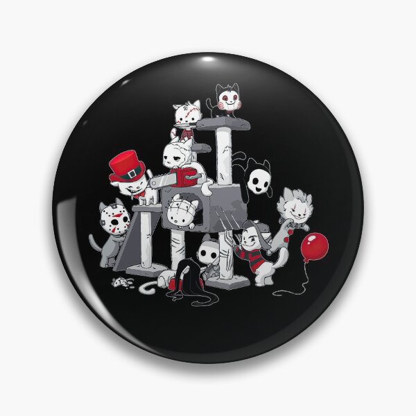 Item preview, Cat horror movie characters playground designed and sold by KarlsWatkins.