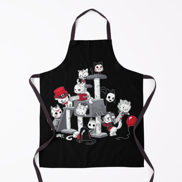 Item preview, Cat horror movie characters playground designed and sold by KarlsWatkins.