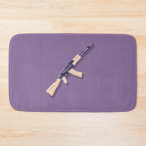 Item preview, AK-74 5.45x39 Pixel Art on Oil Palette designed and sold by pixelbrian.