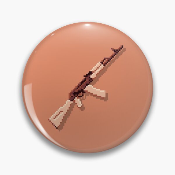 Item preview, AK-74 5.45x39 Pixel Art on Rust Palette designed and sold by pixelbrian.