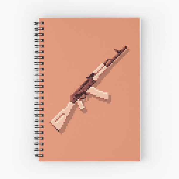 Item preview, AK-74 5.45x39 Pixel Art on Rust Palette designed and sold by pixelbrian.