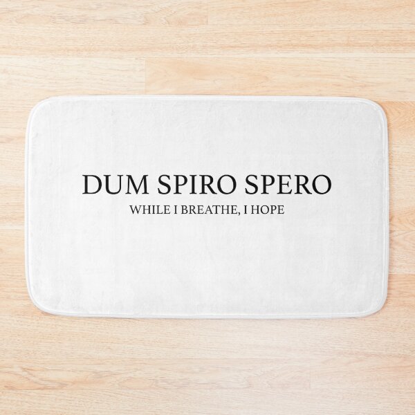 Item preview, Dum Spiro Spero / While i breathe i hope designed and sold by RossDillon.