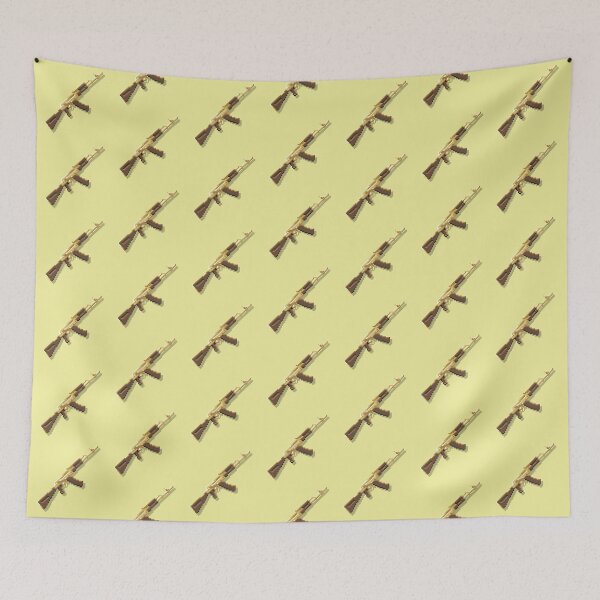 Item preview, AK-74 5.45x39 Pixel Art on Golden Palette designed and sold by pixelbrian.