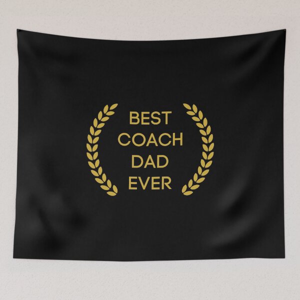 Item preview, Best Coach Dad Ever designed and sold by Ogrelink.