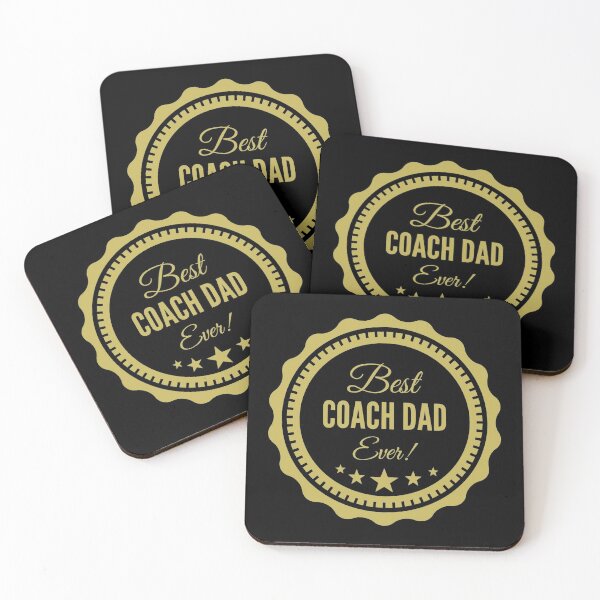 Item preview, Best Coach Dad Ever designed and sold by Ogrelink.