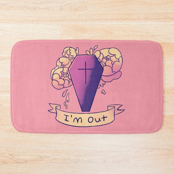 Item preview, I'm Out Floral Coffin palette 2 With Banner designed and sold by Maysoulrose.