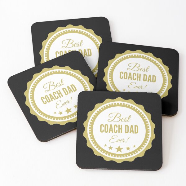 Item preview, Best Coach Dad Ever designed and sold by Ogrelink.