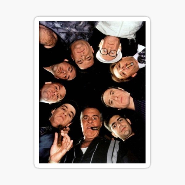 sopranos tv art Sticker