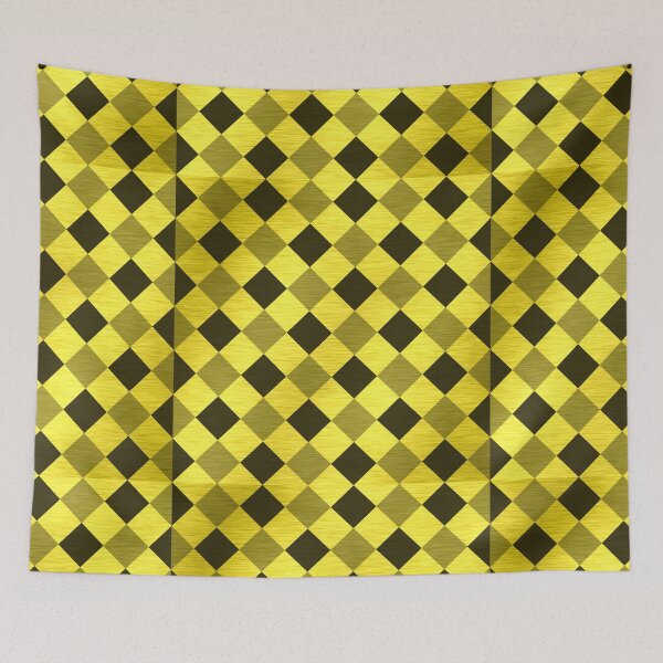 Item preview, Gold And Black Collection K12 - Checkerboard designed and sold by Wizzles Emporium.