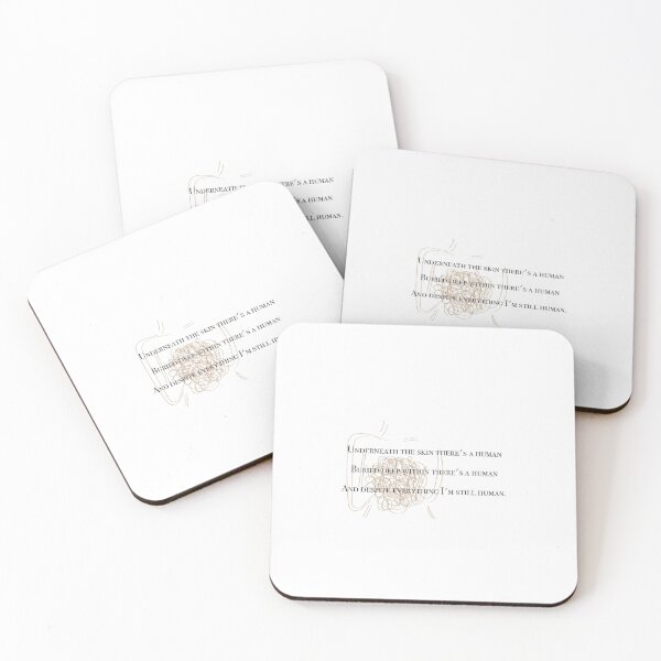 Item preview, Human by Daughter Lyrics designed and sold by kaitlynmuellerr.