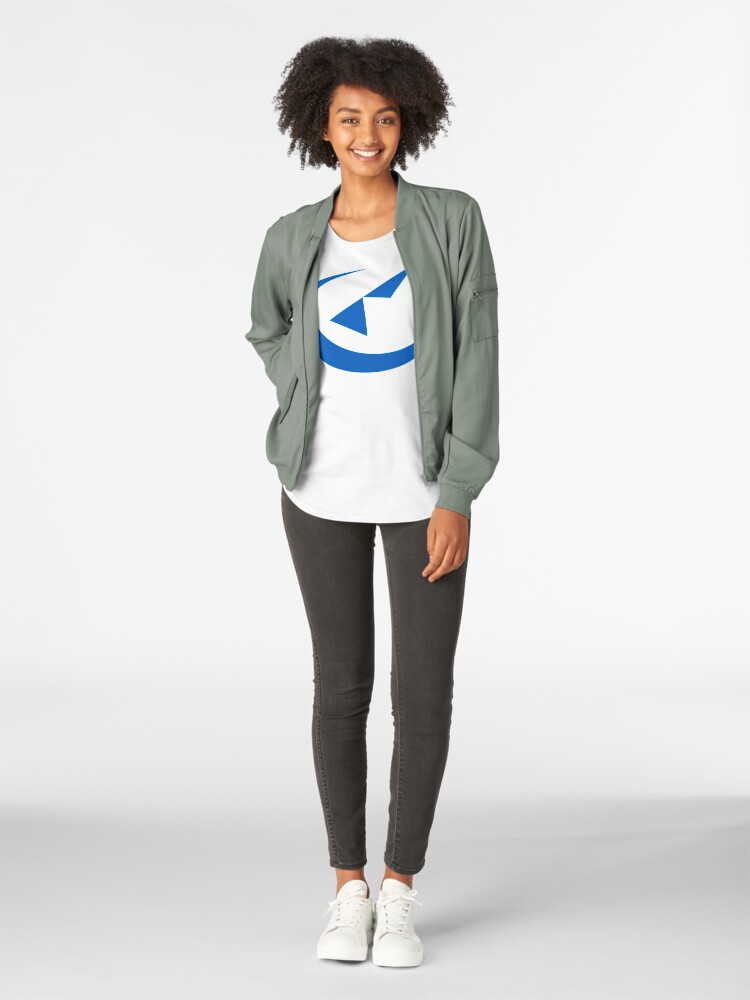 Alternate view of Bluecompass Blue Premium Scoop T-Shirt