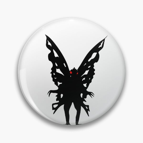 Artikelvorschau, Realistische Mothman Cryptid West Virginia Folklore entworfen und verkauft von Kaitlynn Perry.