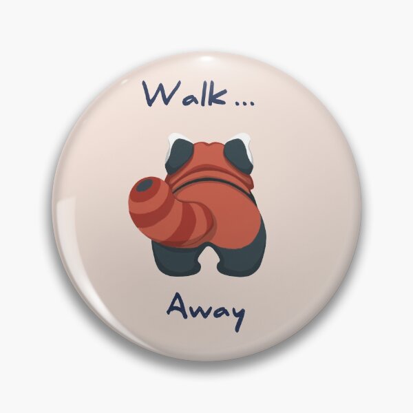 Item preview, Cute Red Panda walking away designed and sold by . l i m o n a d e . c r e a t i o n s ..