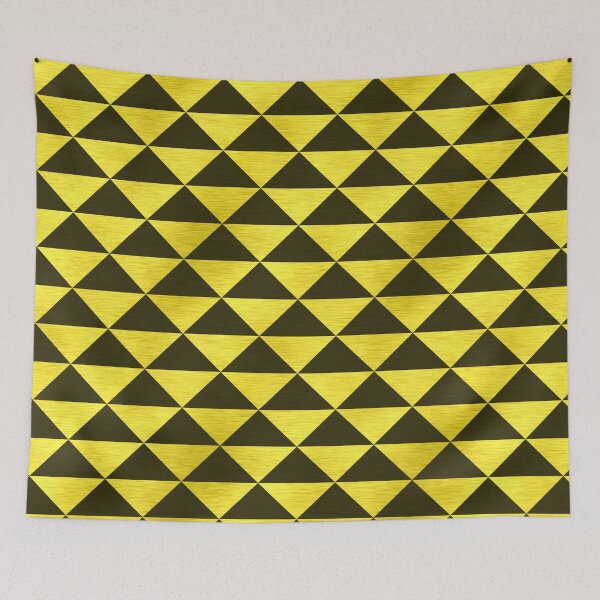 Item preview, Gold And Black Collection K12 - Triangles designed and sold by Wizzles Emporium.