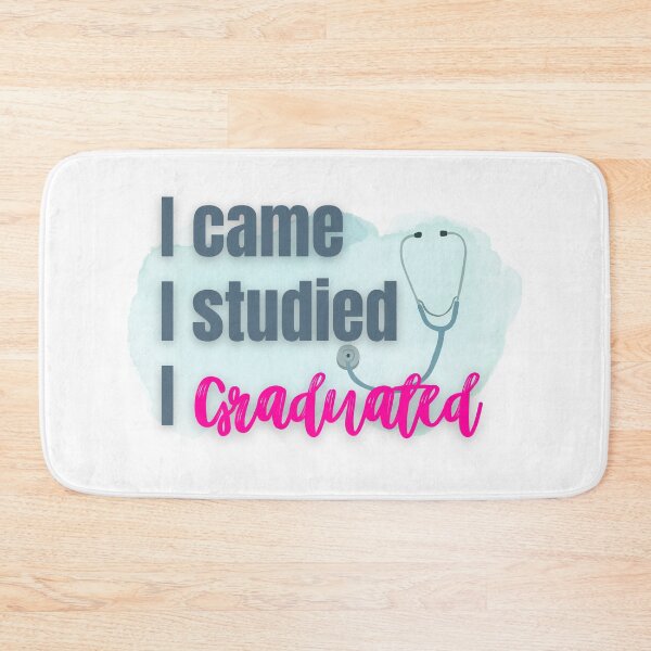 Item preview, I Came I Studied I Graduated - Pink designed and sold by mhicks23.