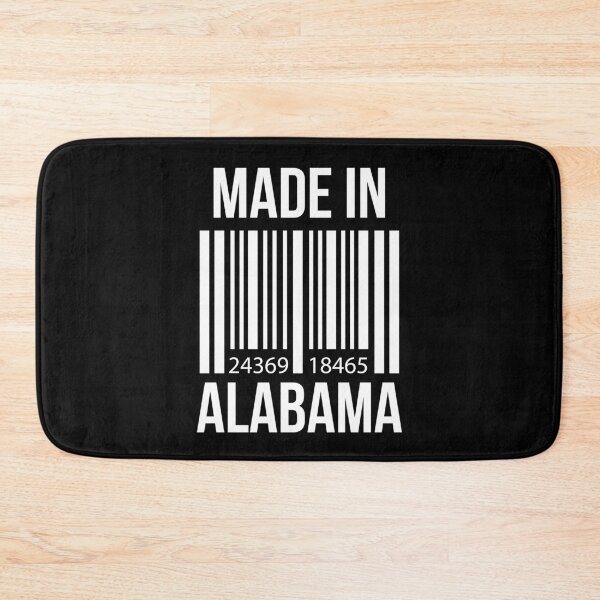 Item preview, Made in Alabama - Black designed and sold by The Sober Art.