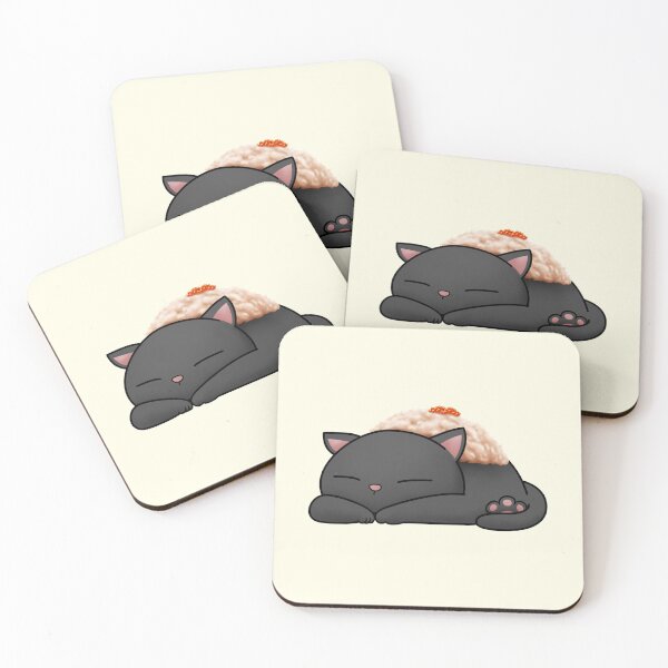 Item preview, Chubby Cat Tuna Salad Sushi (cat only) designed and sold by Takeda-art.