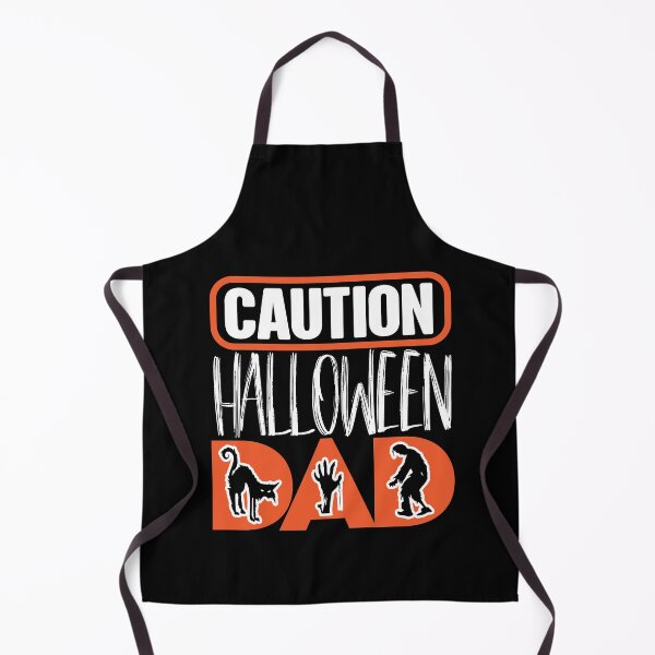 Item preview, Caution Halloween Dad Cutout Humorous Holiday Meme designed and sold by GravitiTees.