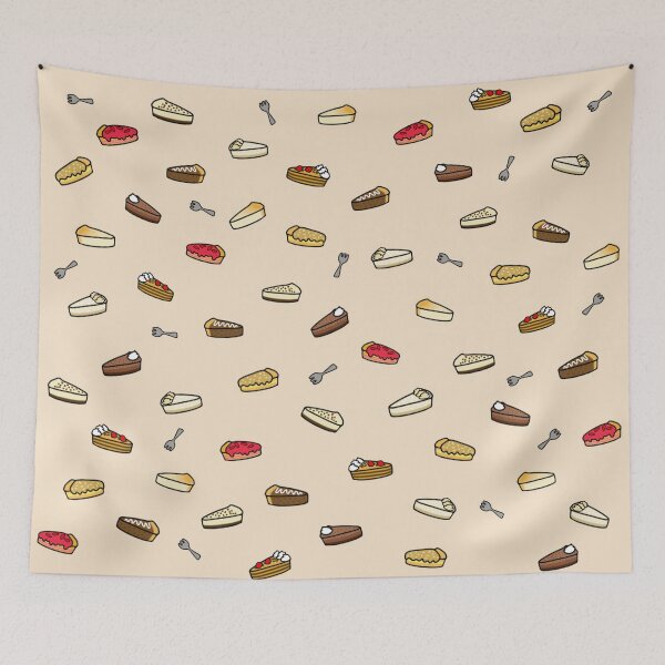 Item preview, FOOD CAKE PIE PATTERN designed and sold by LovelyRuky.