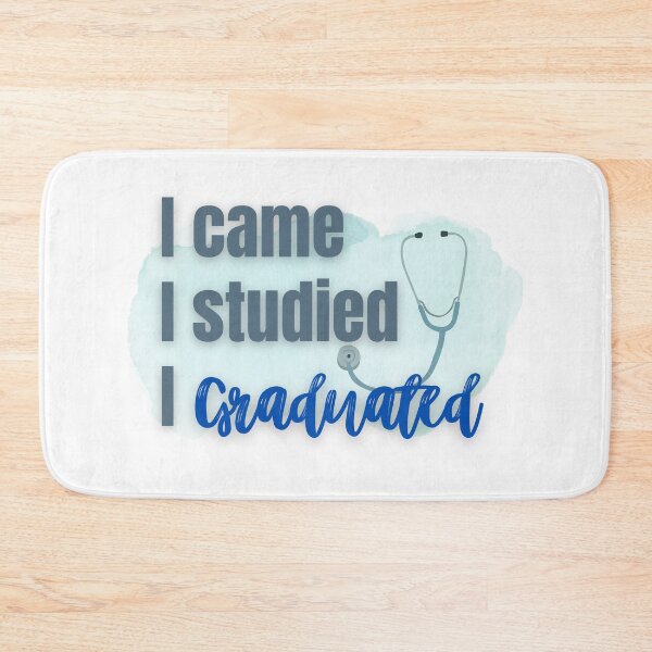 Item preview, I Came I Studied I Graduated - Blue designed and sold by mhicks23.