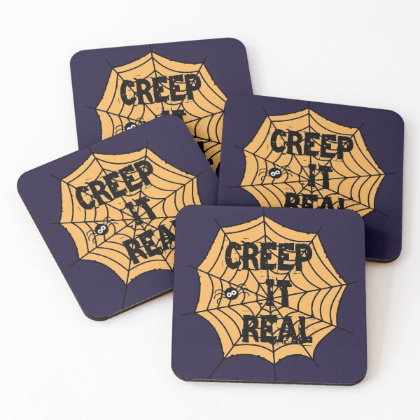 Item preview, CREEP IT REAL Halloween Spider Web 2020 designed and sold by fantasy-bubble.