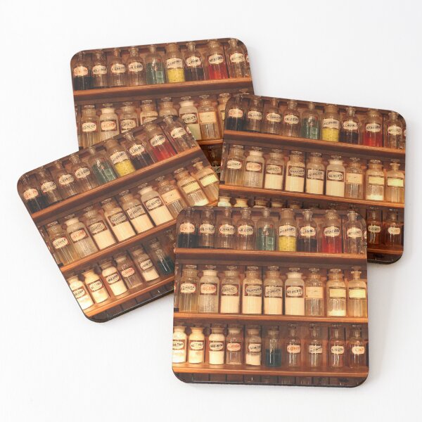 Item preview, Apothecary Vintage Pharmacy, Medicine Cabinet designed and sold by citrusapple.