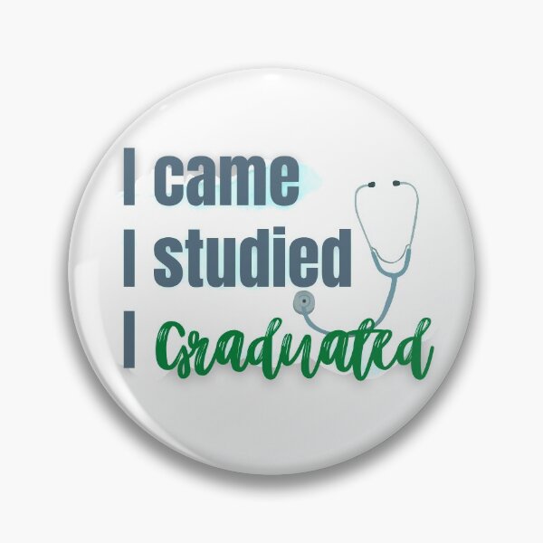Item preview, I Came I Studied I Graduated - Green designed and sold by mhicks23.